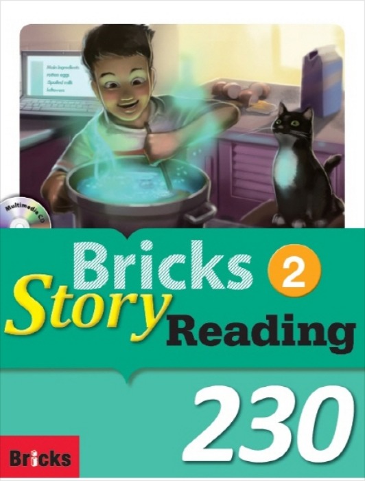 Bricks Story Reading 230: Level 2 (Student Book+Workbook+E.CODE)